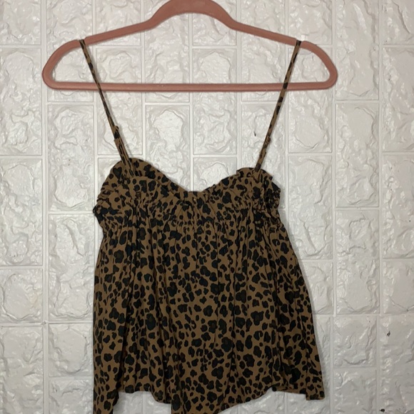 Leopard | Button Down | Crop Cami - Picture 3 of 3